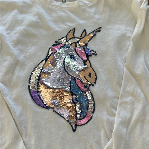 GAP White Long Sleeve Tee Essential Comfort - Picture 2 of 7